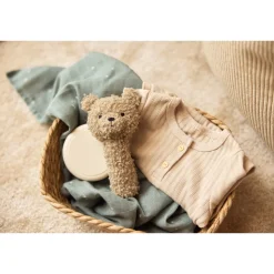 Lot de 3 langes gaze de coton 70 x 70 cm twinkling sea green