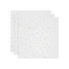 Lot de 3 langes gaze de coton 70 x 70 cm lovely birds