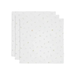 Lot de 3 langes gaze de coton 70 x 70 cm lovely birds
