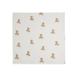 Lot de 3 langes gaze de coton 70 x 70 cm teddy bear