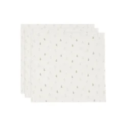 Lot de 3 langes gaze de coton 70 x 70 cm happy miffy nougat