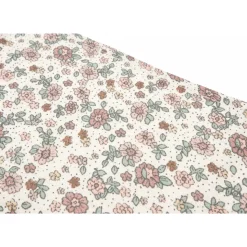 Lot de 3 langes gaze de coton 70 x 70 cm retro flowers