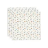 Lot de 3 langes gaze de coton 70 x 70 cm roarsome