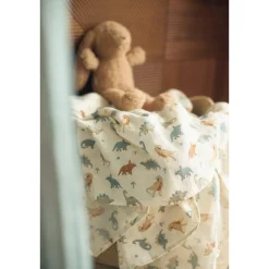 Lot de 3 langes gaze de coton 70 x 70 cm roarsome