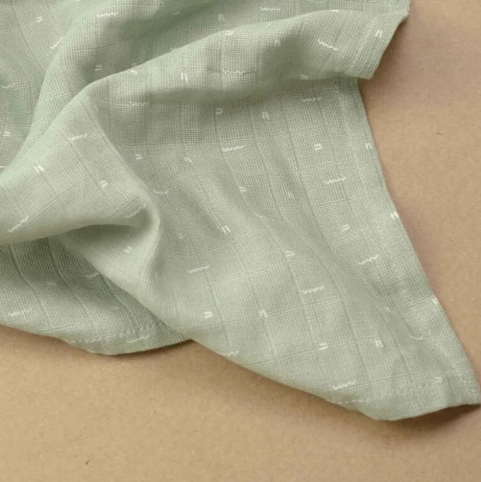 Lot de 3 langes graphic olive