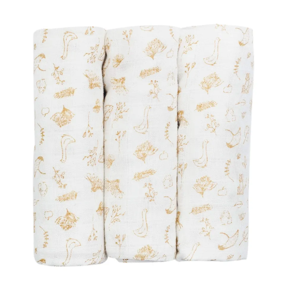 Lot de 3 langes wonderfull