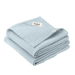 Lot de 2 langes 70x70 cm bleu