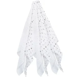 Lot de 6 langes 70 x 70 cm rêves d'étoiles