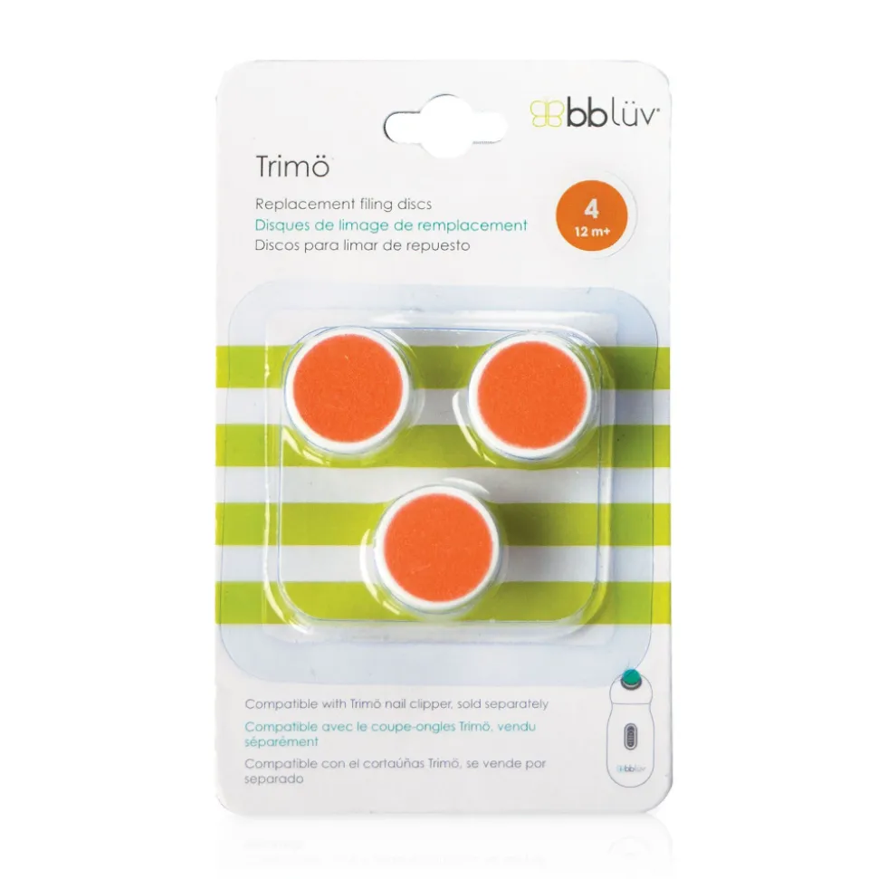 Lot de 3 limes de remplacement pour coupe-ongles électriques