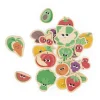 Lot de 24 magnets fruits & légumes
