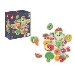 Lot de 24 magnets fruits & légumes