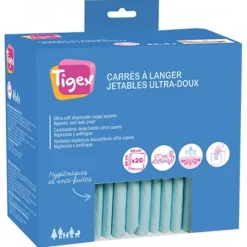 Lot de 40 matelas à langer jetables