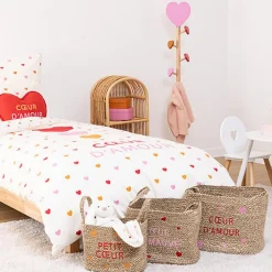 Lot de 3 paniers amour