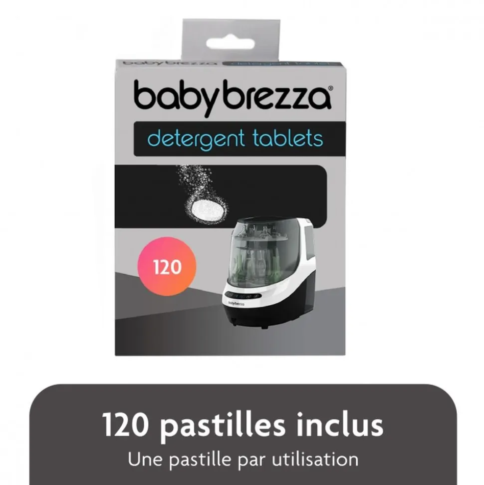 Lot de 120 pastilles détergentes pour lave-biberons bottle washer pro