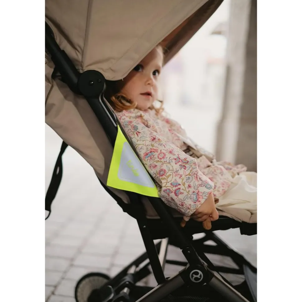 Lot de 2 patchs réfléchissants pour poussette