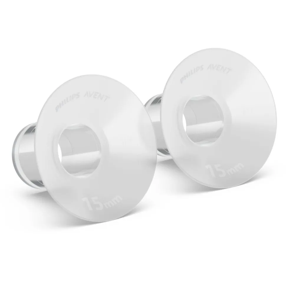 Lot de 4 petits embouts pour téterelle tire lait scf554/11