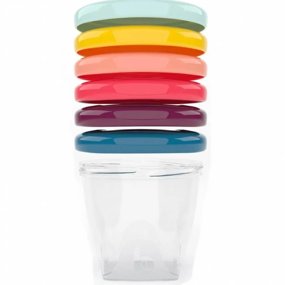 Lot de 6 pots de conservation babybols 250ml