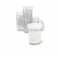 Lot de 10 pots de conservation 200 ml