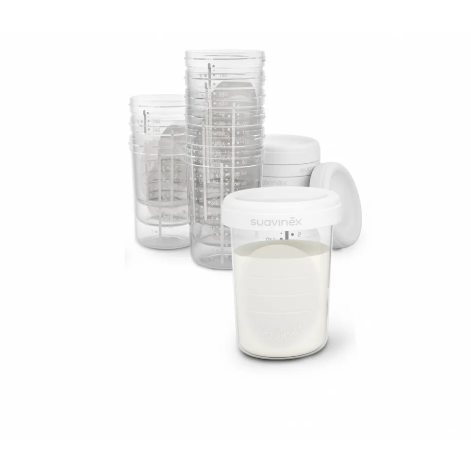 Lot de 10 pots de conservation 200 ml