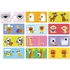 Lot de 12 puzzles de 2 pièces les contraires