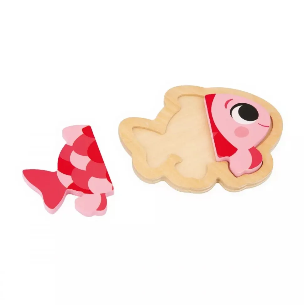 Lot de 4 puzzles évolutifs animaux de compagnie