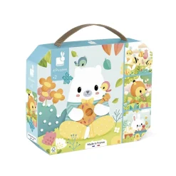 Lot de 4 puzzles évolutifs pure