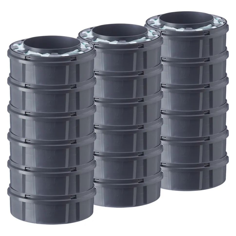 Lot de 18 recharges twist and click