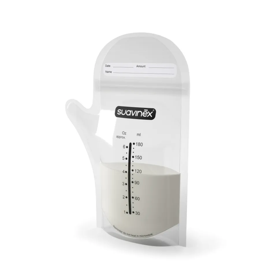 Lot de 25 sachets de conservation du lait maternel
