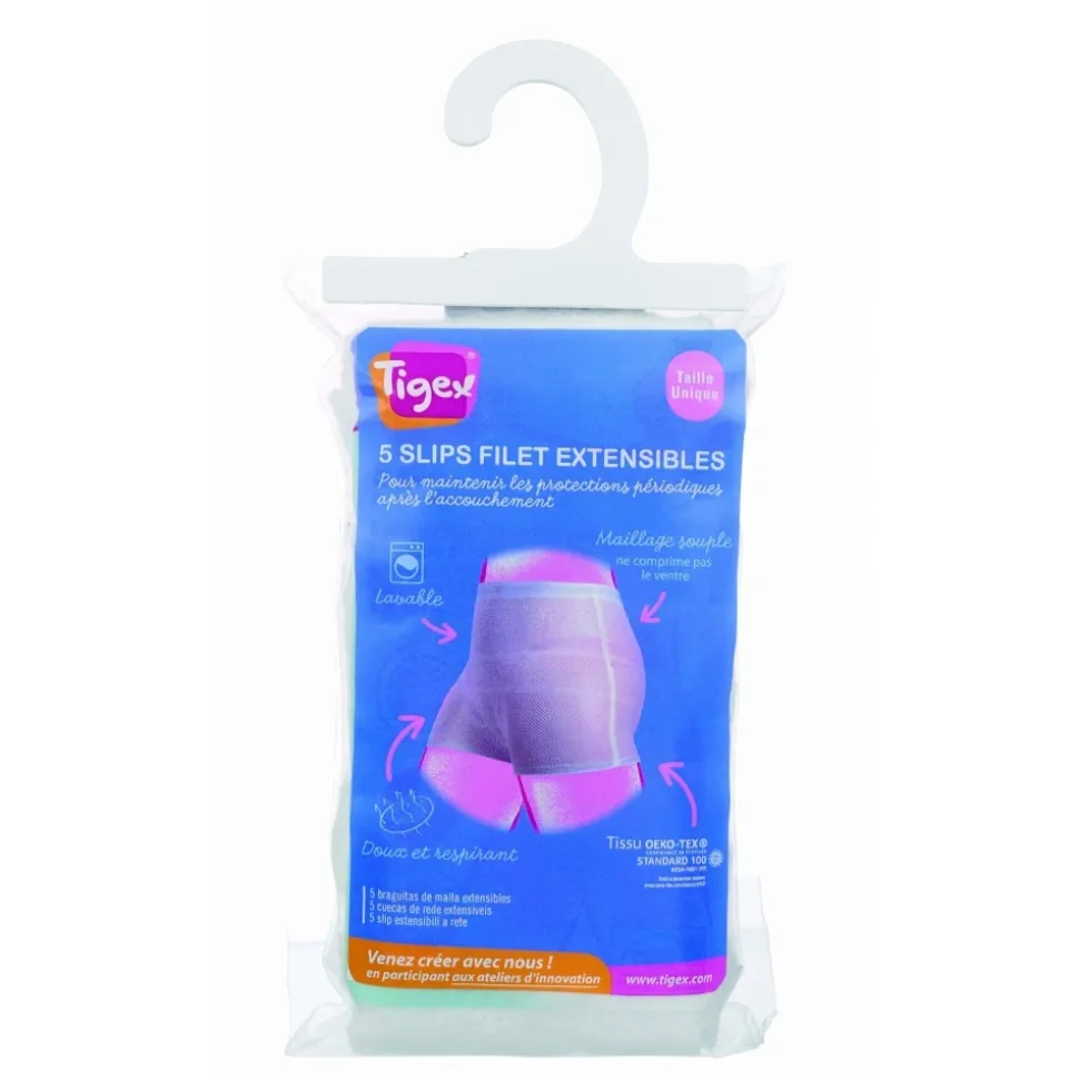 Lot de 5 shorty filet extensibles