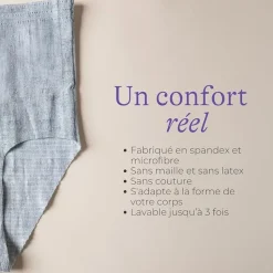 Lot de slips filets maternité lavables