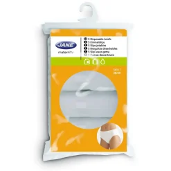 Lot de 5 slips jetables blanc taille 46-48