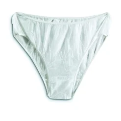 Lot de 5 slips jetables blanc taille 46-48