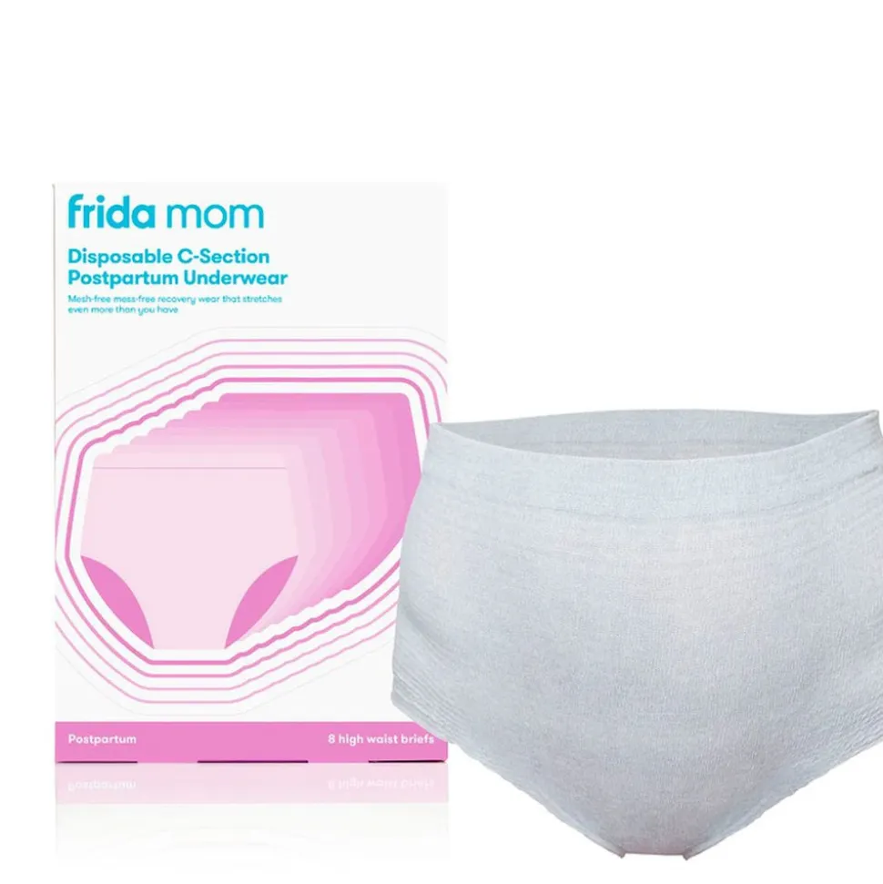 Lot de 8 sous-vêtements post-partum jetables pour césarienne