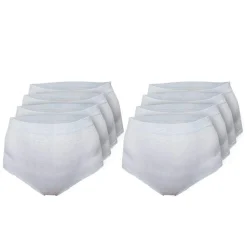 Lot de 8 sous-vêtements post-partum jetables pour césarienne