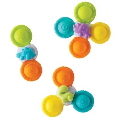 Lot de 3 spinners en silicone