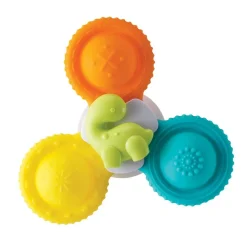 Lot de 3 spinners en silicone