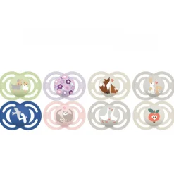 Lot de 2 sucette perfect animaux 18 mois+ coloris aléatoire