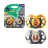 Lot de 2 sucettes closer to nature fun 18-36 mois