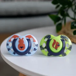 Lot de 2 sucettes closer to nature fun 18-36 mois