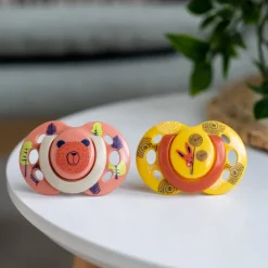 Lot de 2 sucettes closer to nature fun 6-18m
