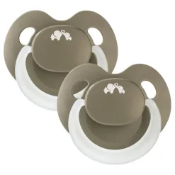 Lot de 2 sucettes eco physio air green 6 mois