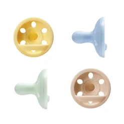 Lot de 4 sucettes imitant le sein maternel 0-6 mois