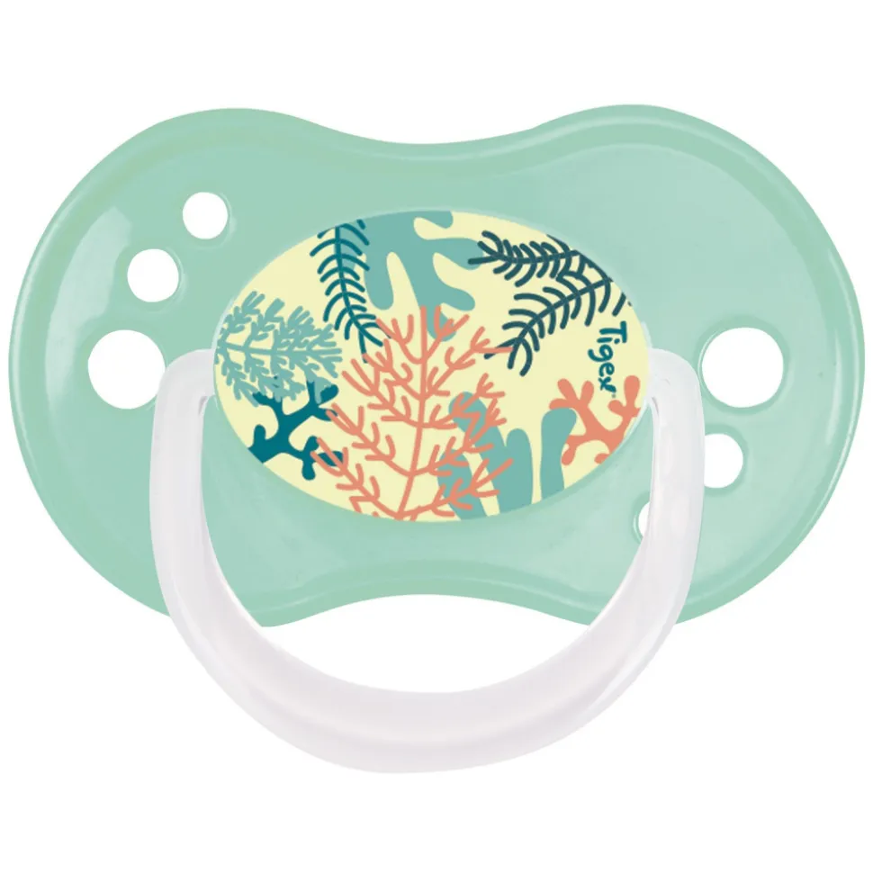 Lot de 3 sucettes jour / nuit silicone 0-6m mixte