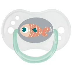 Lot de 3 sucettes jour / nuit silicone 18-36m mixte