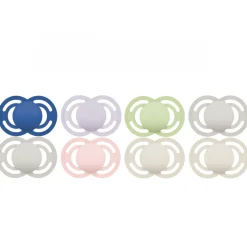 Lot de 2 sucettes 2-6 mois perfect tendance coloris aléatoire
