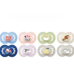 Lot de 2 sucettes original nature 18 mois+ coloris aléatoire