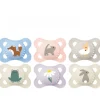 Lot de 2 sucettes original nature 2-6 mois coloris aléatoire