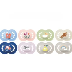 Lot de 2 sucettes original nature 6 mois+ coloris aléatoire