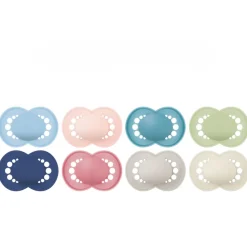 Lot de 2 sucettes original tendance 6 mois+ coloris aléatoire