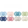 Lot de 2 sucettes original tendance 18 mois+ coloris aléatoire